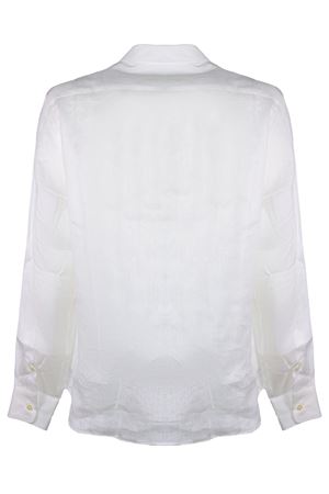 White linen shirt 120% LINO | 33AL2M19O5000G439718101